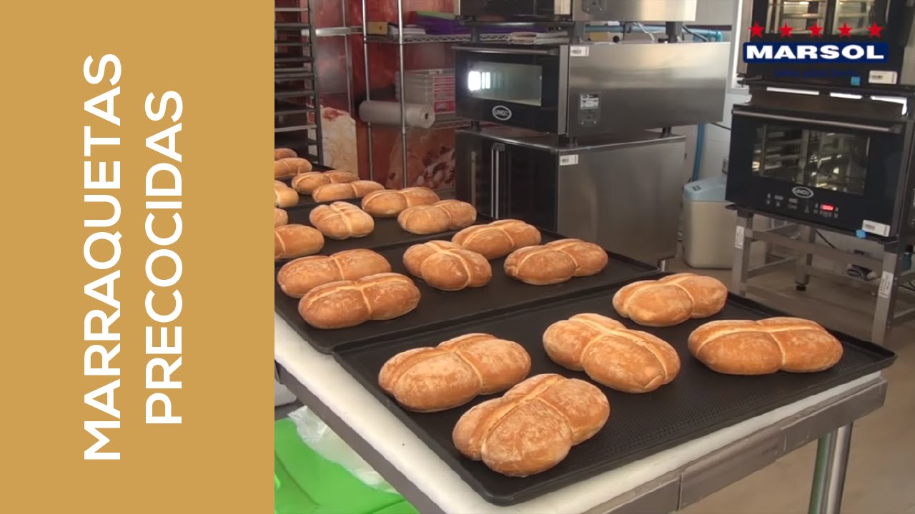Marraquetas precocidas Prueba de Panadería - YouTube
