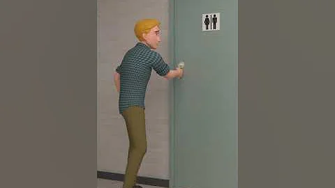 BATHROOM IS LOCKED? #shorts