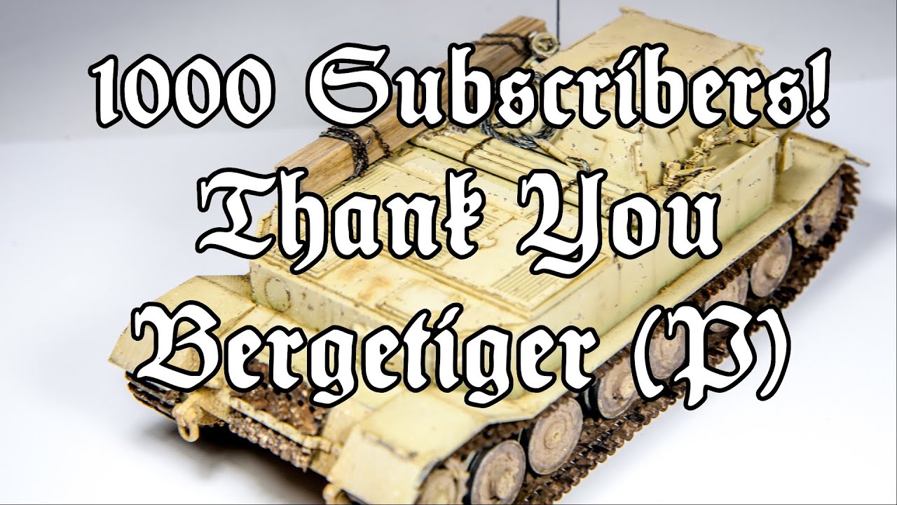 Bergepanzer Tiger (P) 1:35 スケール Rebuild of a Dragon Models 1/35 Bergepanzer Tiger (P