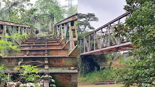 MASIH UTUH TAPI TIDAK TERAWAT ! JEMBATAN KERETA API CISEEL, BATAS KOTA BANJAR \u0026 KAB. CIAMIS