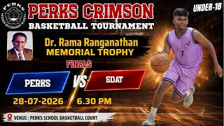 FINALS | PERKS Vs SDAT |UNDER 18 |41th CRIMSON TOURNAMENT 2026 screenshot 2