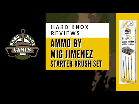 Ammo by Mig Starter Brush Set # MIG-7602
