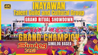 One Cebu Island Sinulog 2023 | Inayawan Talent Guild and Cultural Group | GRAND CHAMPION S.B.