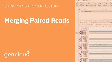 Merging Paired Reads with Geneious Prime