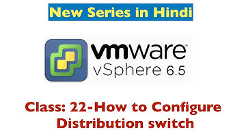 How to Configure DV-Switch Step by Step In Hindi | What is DV-Switch ? | vSphere 6.5 Training