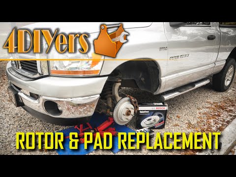 How to: 06-08 Dodge Ram 1500 Front Brake Replacement