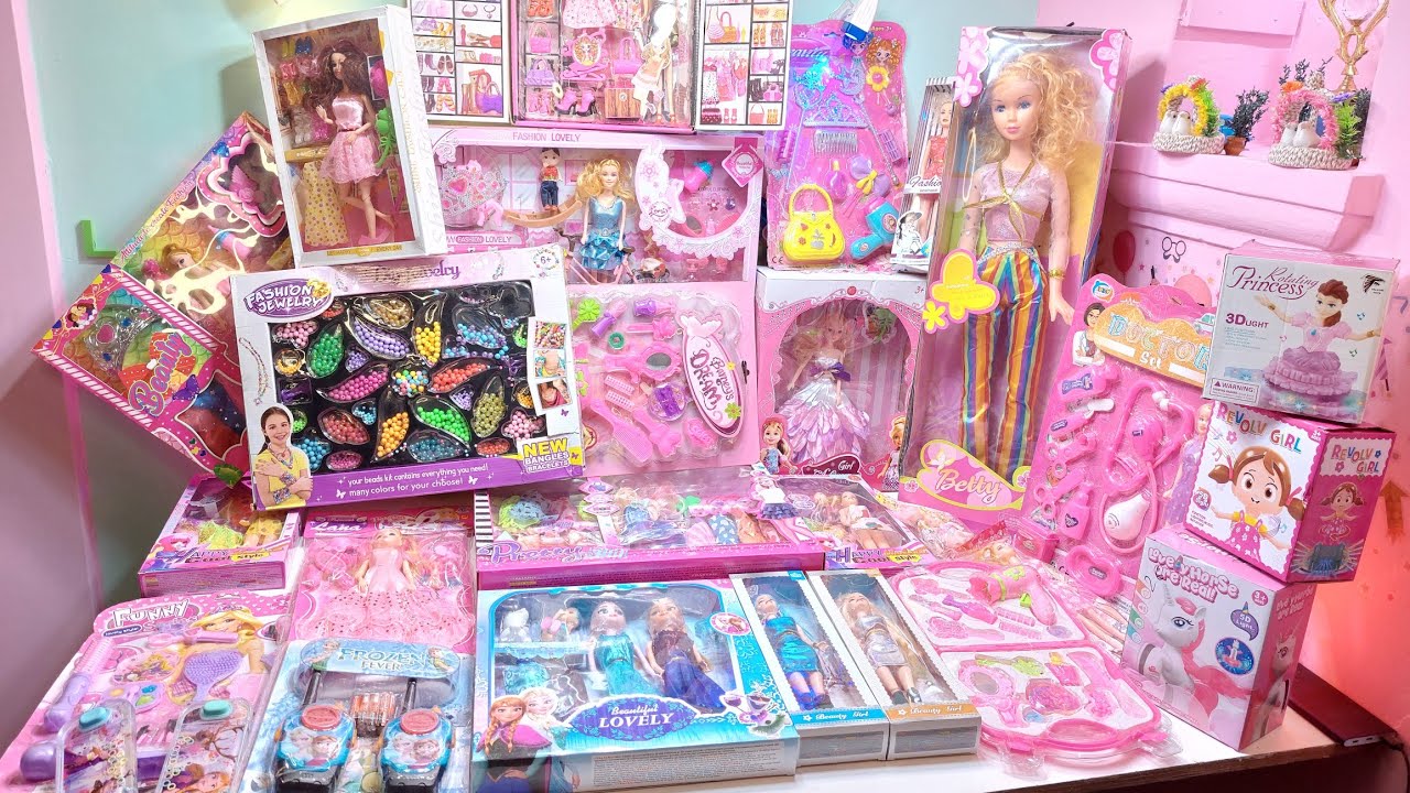 💖Beautiful Barbie 💃Latest 2022 Collection👭 27 Dolls Set, Review &  Testing