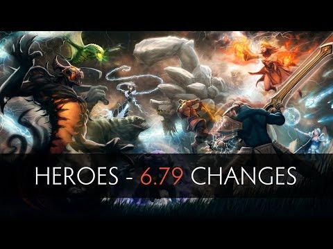 Dota 2 Heroes - Patch 6.79 Changes
