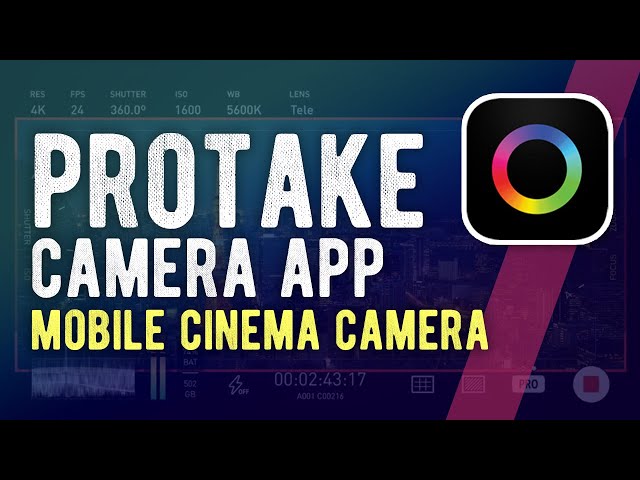 PROTAKE Mobile Cinema Camera app review // Smartphone Filmmaking class=