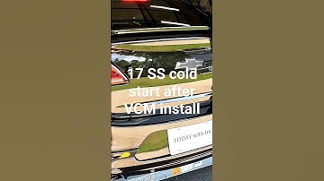 17 Chevrolet SS cold start after VCM OTR install #car #ss#holden #advantage_lifts #chevrolet