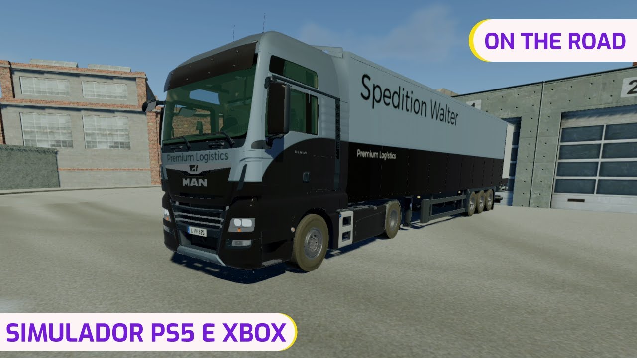 Console de jogos inteligente ouka 2, simulador caminhão ps4 horizontal