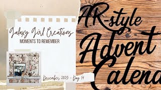 Scrapbooking Process Video: Moments to Remember (SAR Advent) @GalaxyGirlCreations