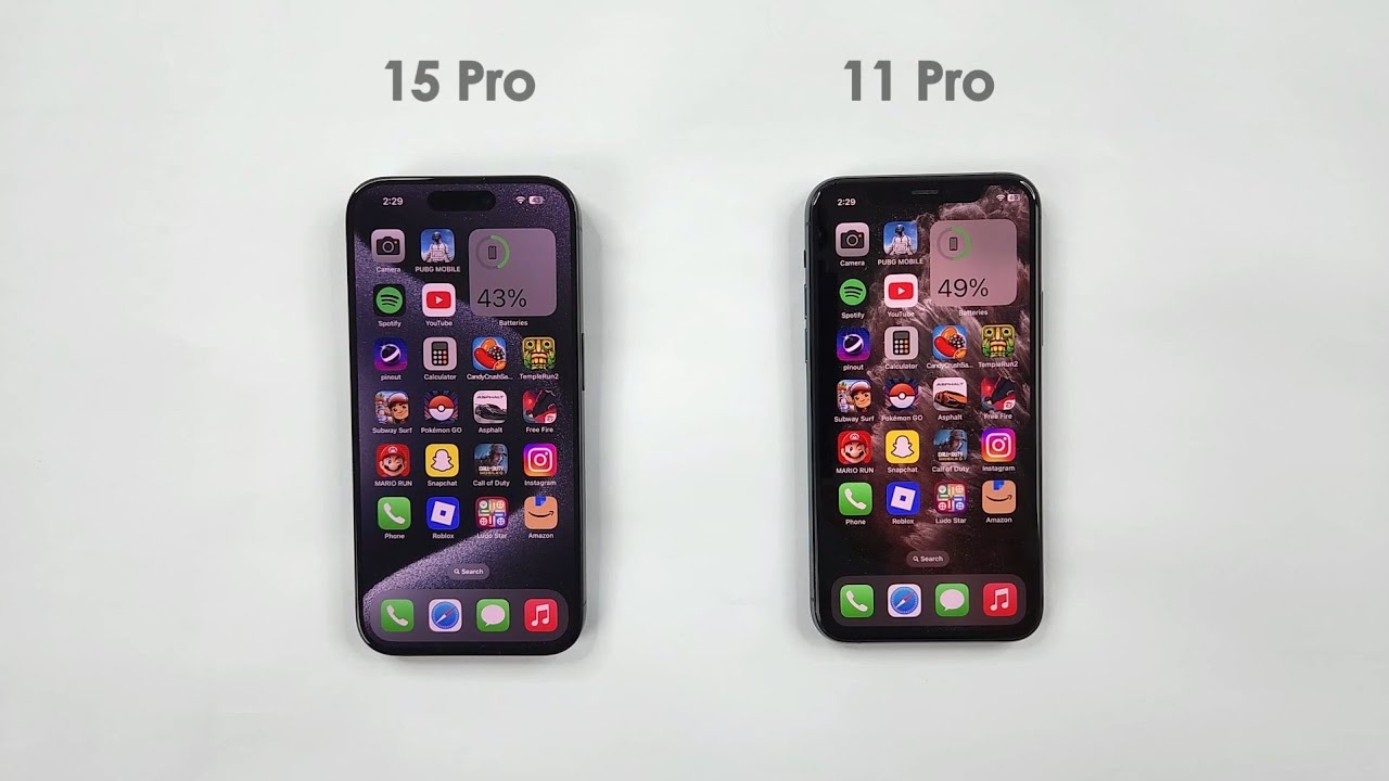 iPhone 15 Pro vs iPhone 11 Pro - SPEED TEST! - YouTube