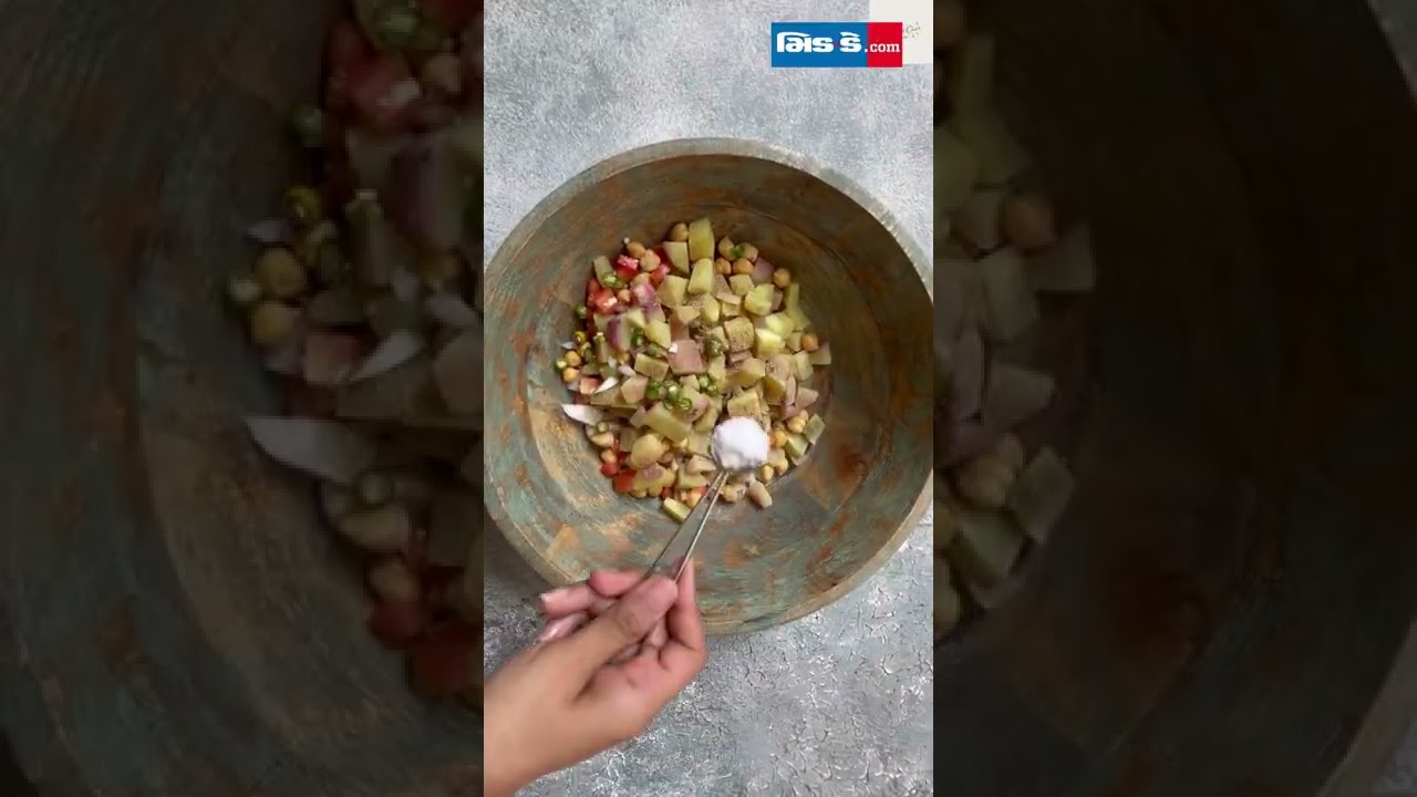 SWEET POTATO CHICKPEA CHAAT