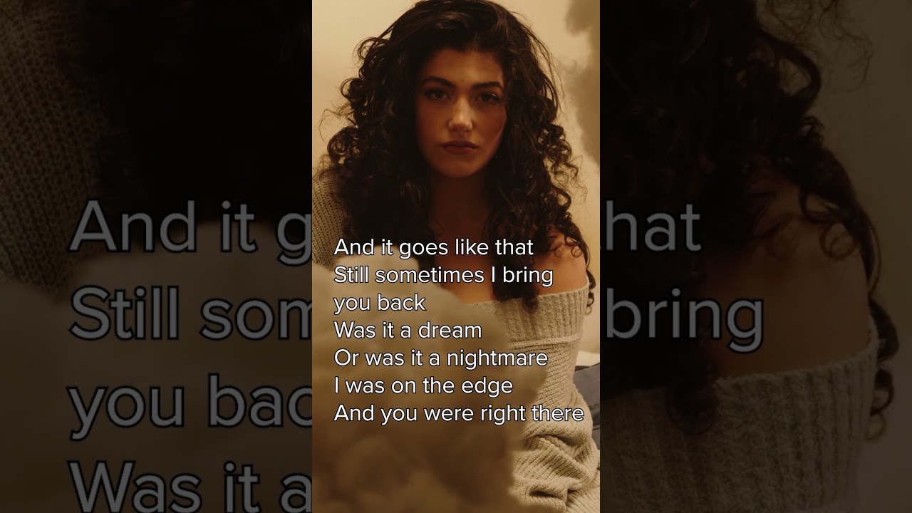 and it goes like that 