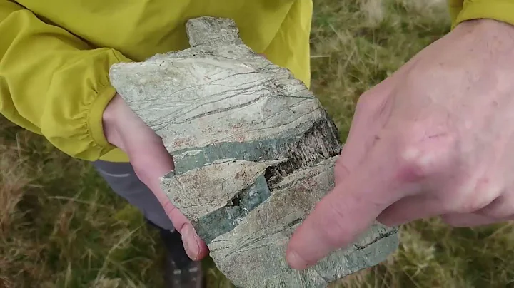 Slickenside on Fault planes in Borrowdale