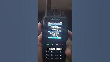 Lokale repeaters en internet-repeaters! #hamradio #dmrradio #anytone168