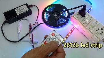 Nieuwe 2812b ledstrip: uitpakken en review