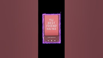 TU BESTFRIEND HAI NA  ( Official Smog) CRUSHIPOP