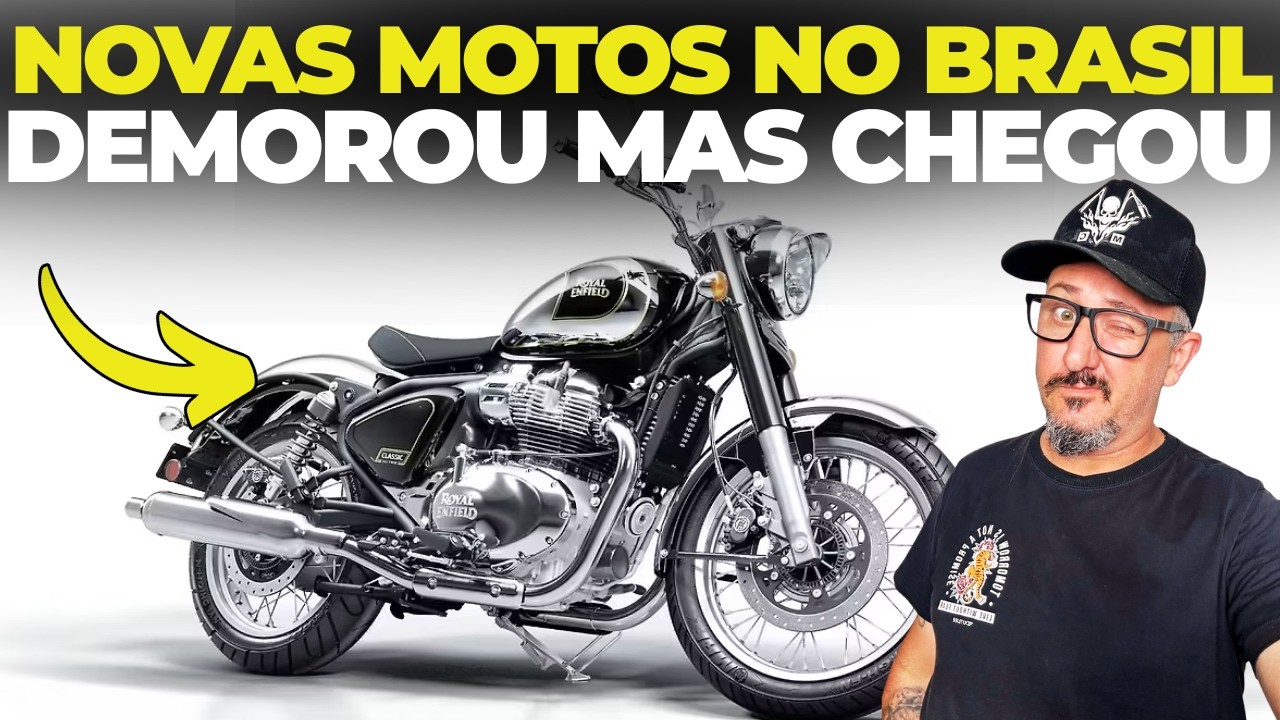 Tarda mas NÃO FALHA: Novas MOTOS chegam no BRASIL em MARÇO