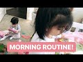 MORNING ROUTINE WITH TWO KIDS!