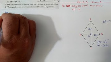 Q.8, Ex.6.5 Chapter:6 The Triangle And Its Properties | Ncert Maths Class 7 | Cbse