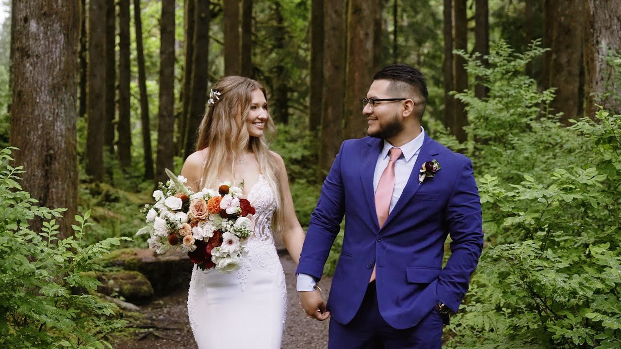 Intimate Forest Elopement | North Bend, WA | Madisyn & Bryan