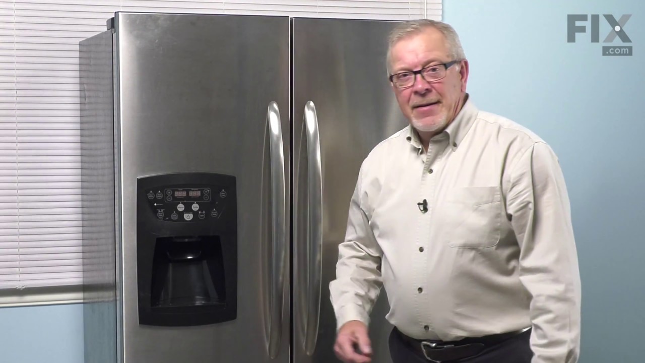 Maytag Refrigerator Repair - How to Replace the Water Filter Cover ...