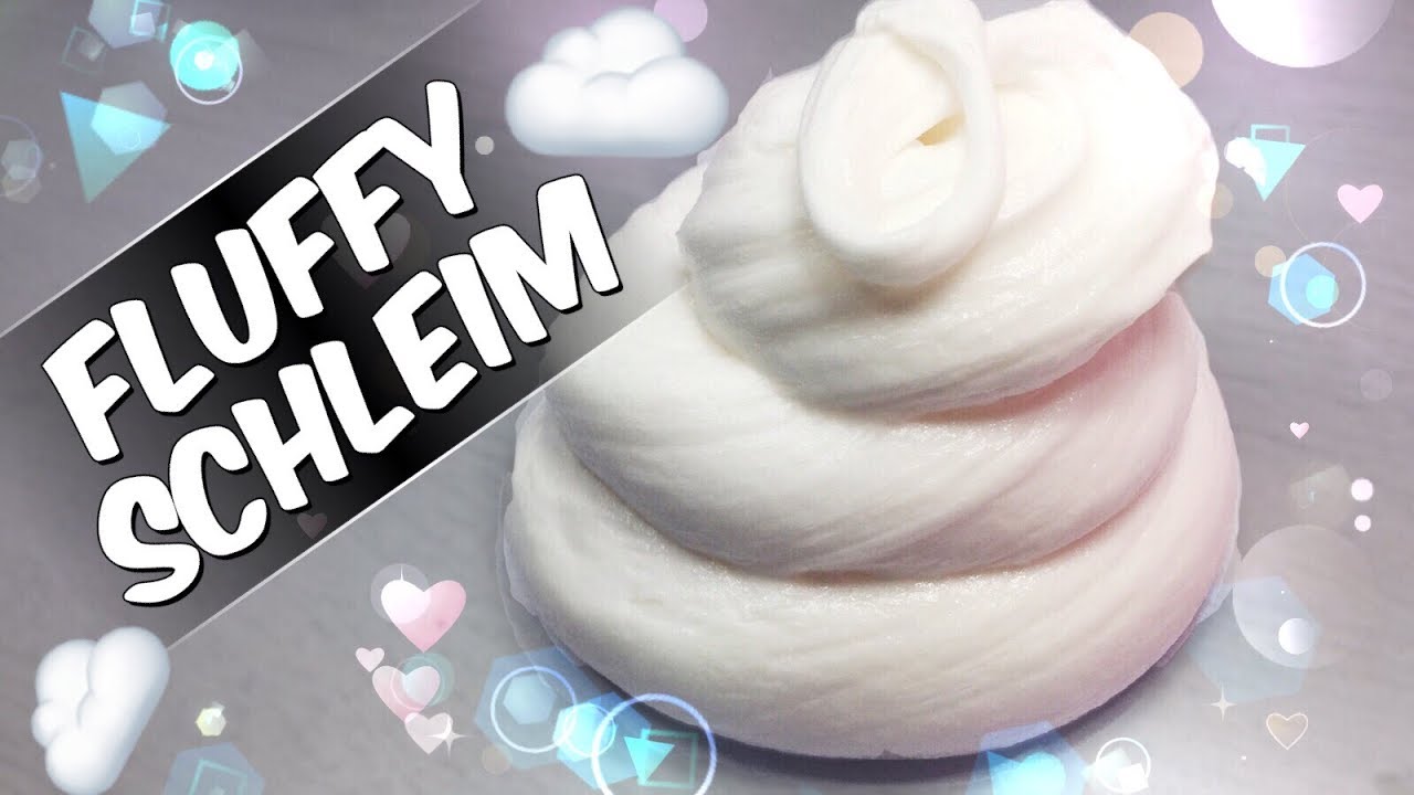 Anleitung für Fluffy Slime | 🙇SUPER EINFACH | FLUFFY | WOLKENSLIME -  YouTube