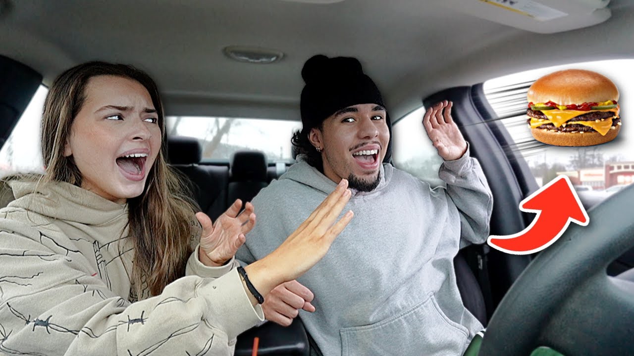 STARTING AN ARGUMENT THEN THROWING HER FOOD OUT PRANK!! | Vlogmas Day #19