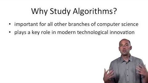 1   1   Why Study Algorithms   4 min