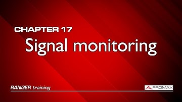 RANGER analyzers tutorial: [17] Signal monitoring