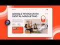 Digital Marketing Agency Website UI Design in Figma | Figma Tutorial | Figma Tutorial For Beginners