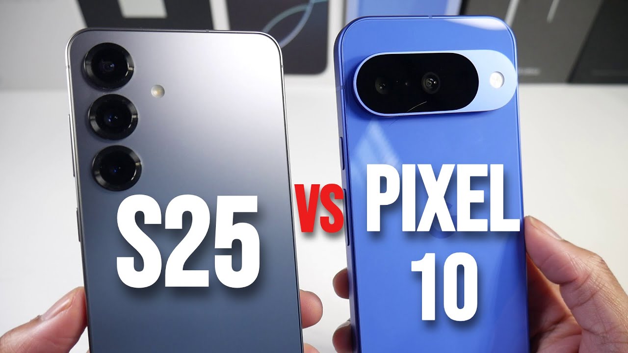 Samsung Galaxy S25 VS Google Pixel 10! (Camera Comparison, PUBG & Display & Speed Test)