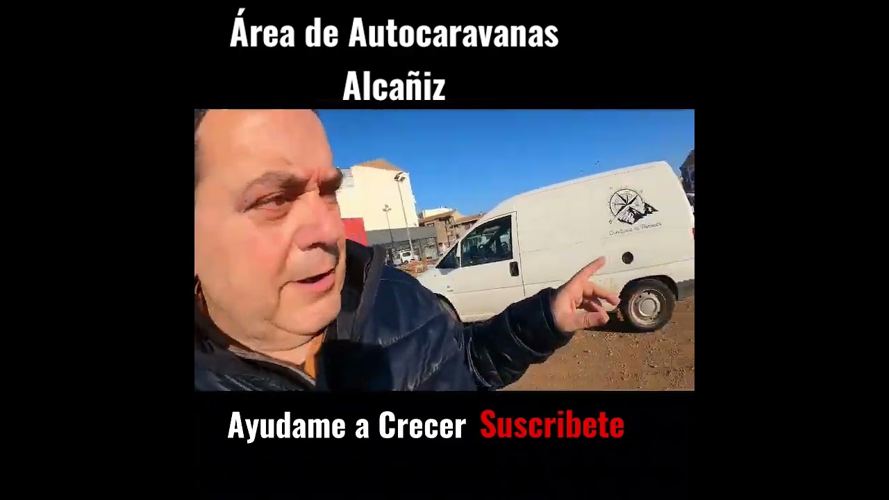 👉ALCAÑIZ ❇️ ÁREA DE AUTOCARAVANAS ❇️ #aventurasdenorberto #camper #autocaravanas #aragon #teruel