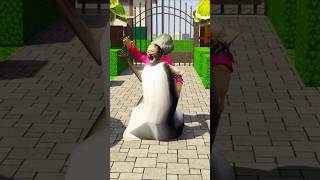 جراني تحاول الدخول لمنزل المعلمة الشريرة لاكن؟ 😱🔥 #gta #سبايدرمان #gtav #spiderman #جراني #hulk screenshot 4