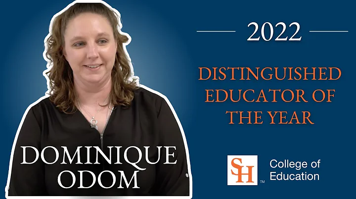 Distinguished Educator of the Year 2022 | Dominiqu...