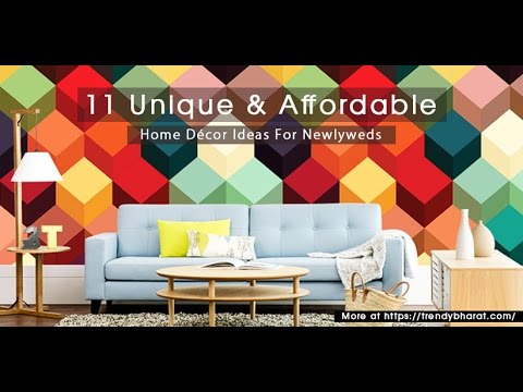 Home Decor Ideas for Newlyweds - YouTube