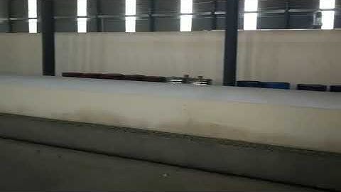 ECMT-100 continuous foam machine