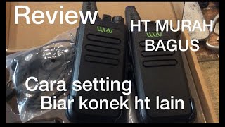 Review HT WLN KD C1 | HT murah | Cara Setting WLN KDC 1 Konek ke HT Lain | Setting WLN ke RPU screenshot 1