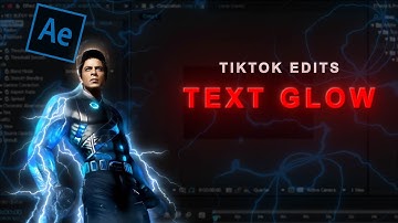How to Make Glow Text in After Effects | Easy & Fast Tutorial (2025) - Tiktok Edits