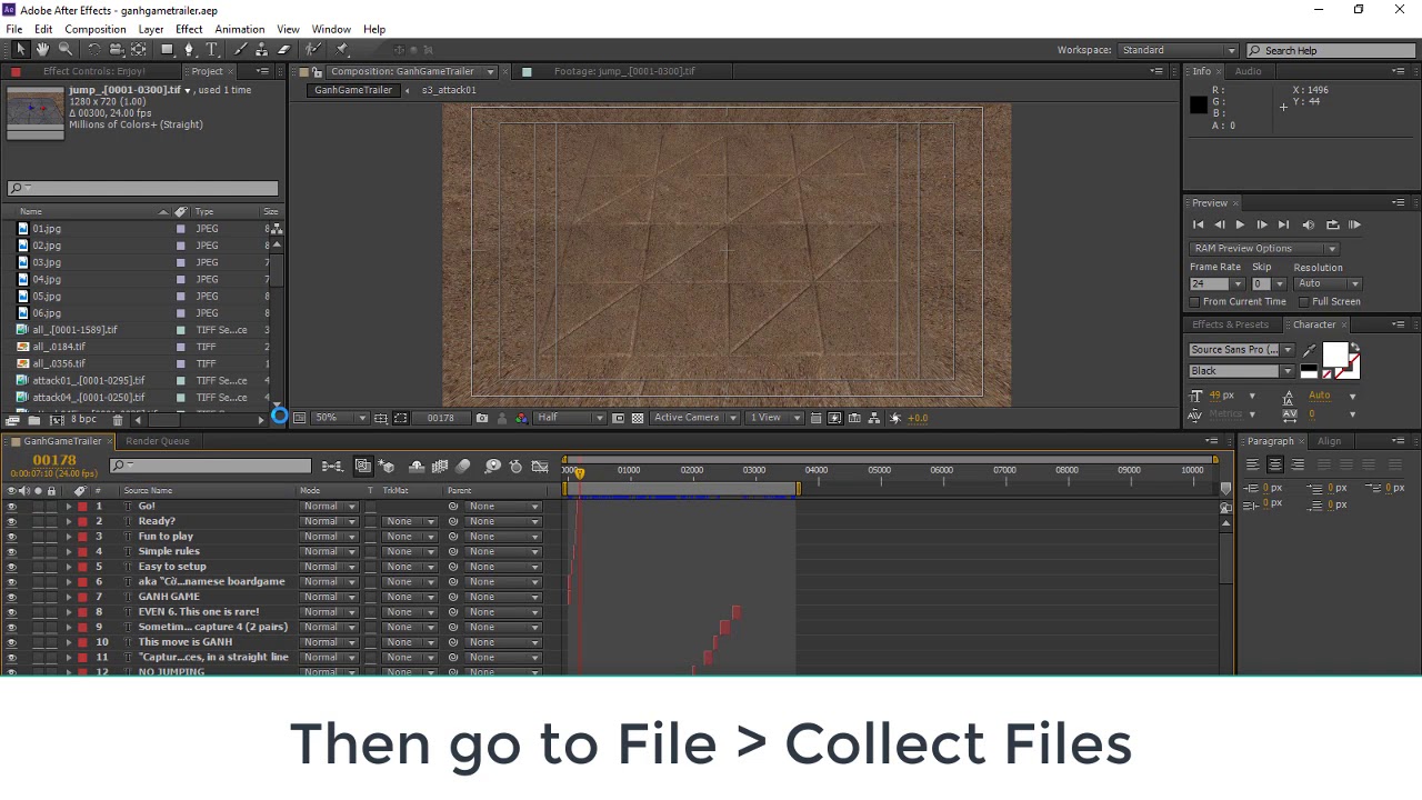 How To Package After Effects Project Files