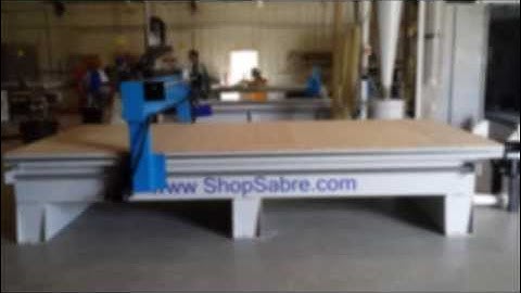 ShopSabre CNC IS Series   Foam Cut