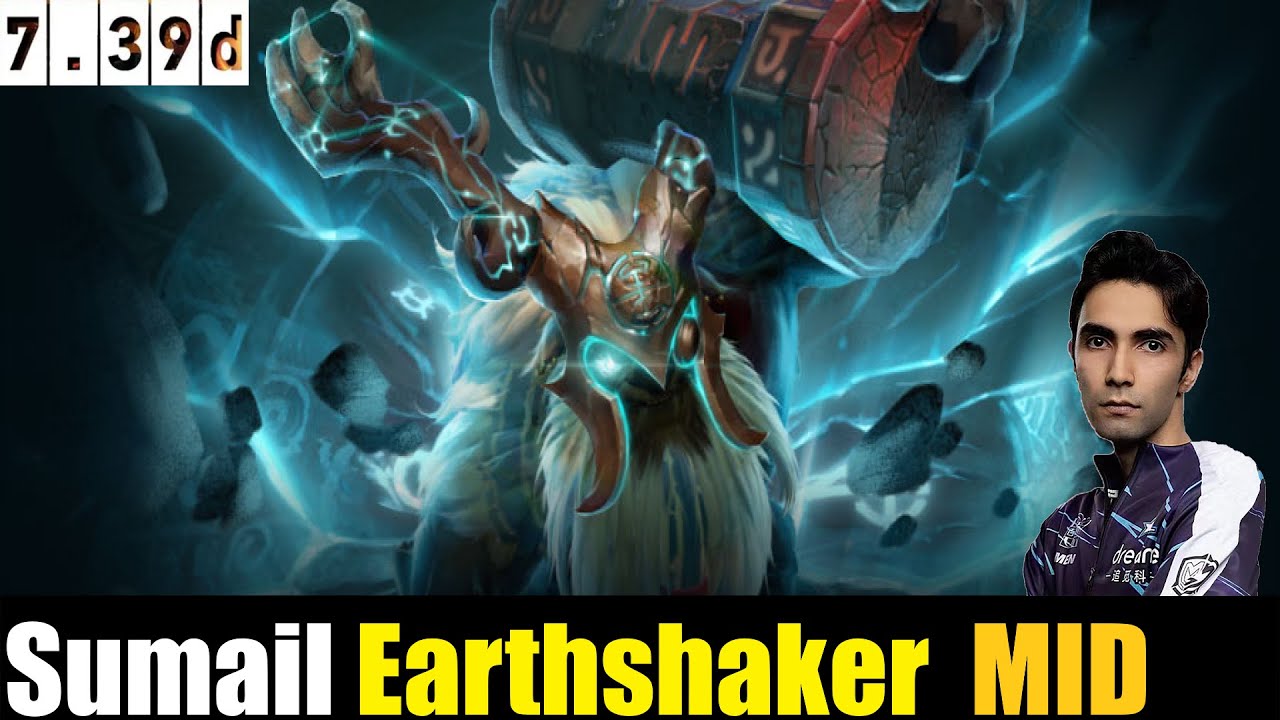 Sumail [Earthshaker] MID 7.39D - DOTA 2 HIGHEST MMR MATCH