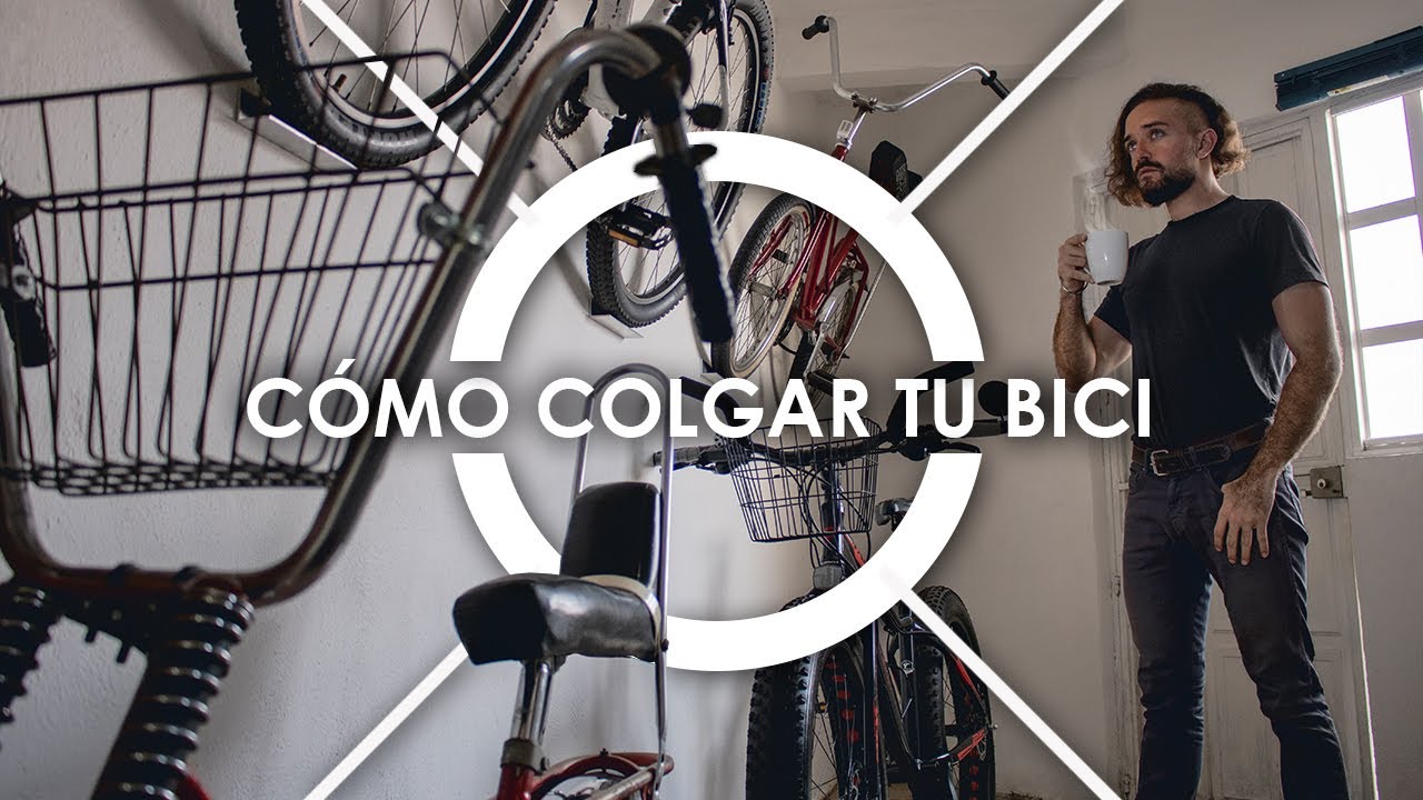 Cómo colgar tu bicicleta por menos de $100 pesos ($5 USD) 