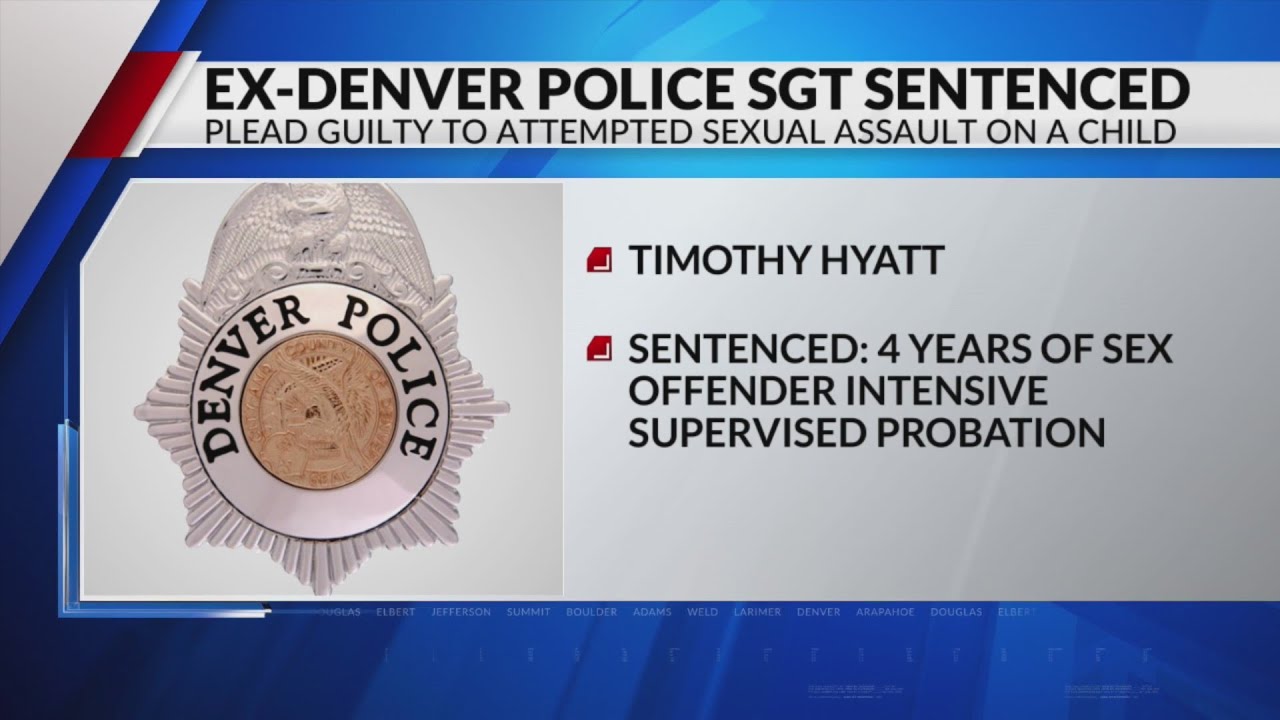 Ex Denver Sergeant sentenced in child sex assault case - YouTube