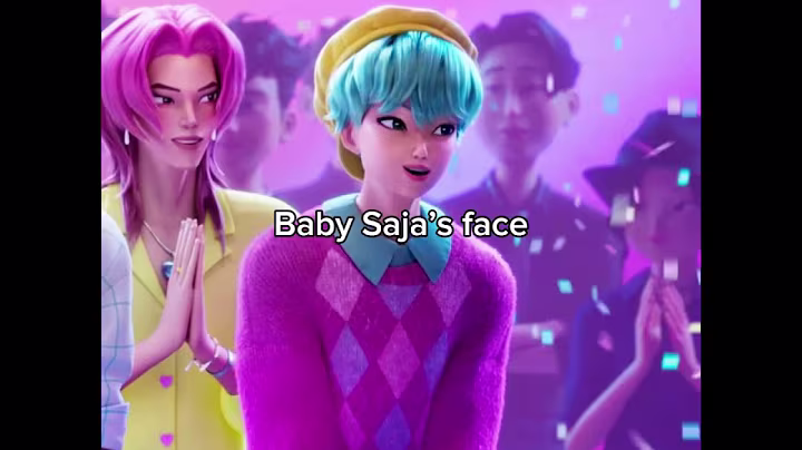 Baby Saja ✨ || Kpop Demon Hunters || #kpopdemonhunters #babysaja #sajaboys #netflix #memes #shorts