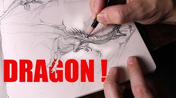 Designing a Dragon from Thumbnails: Fun, Easy Creature Sketching Tutorial!