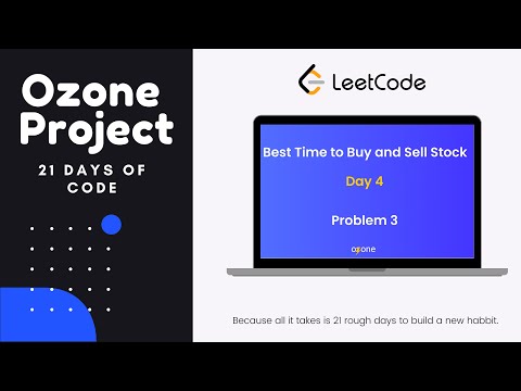 21DC: (D4P3) Best Time to Buy and Sell Stock