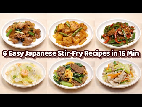 Rice Never Tasted Better 6 Easy Japanese Stir-Fry Recipes in 15 Min.